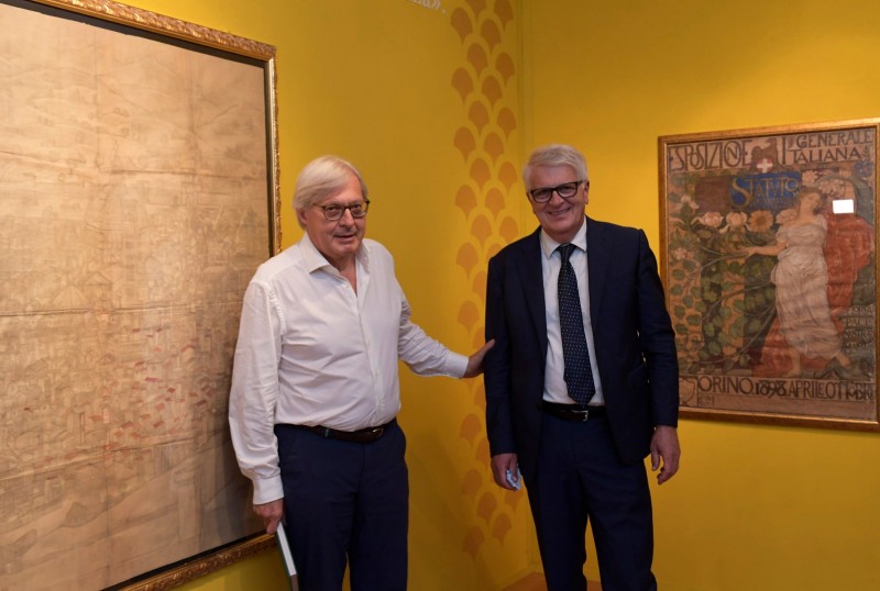 Manifattura Chini, curata da Vittorio Sgarbi al Palazzo delle Esposizioni