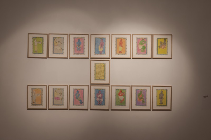 Finissage della mostra Frédéric Bruly Bouabré ARTE ALFABETO UNIVERSALE chiude il 12 giugno con la presentazione del catalogo al Palazzo delle Esposizioni 