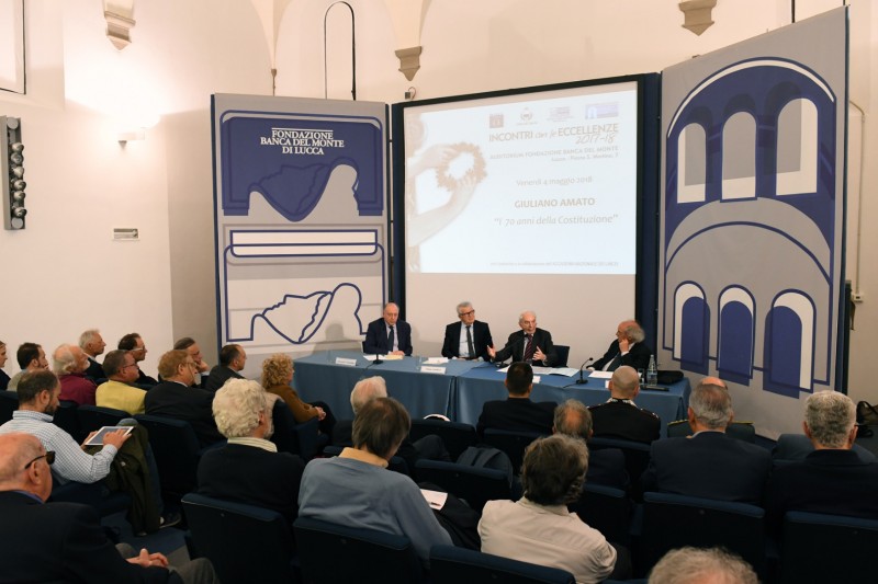Il ritorno dello Stato nell’Economia. Giuliano Amato a Lucca venerdì 29 aprile 2022 con un incontro pubblico; sabato 30 aprile dialogo con gli studenti delle superiori