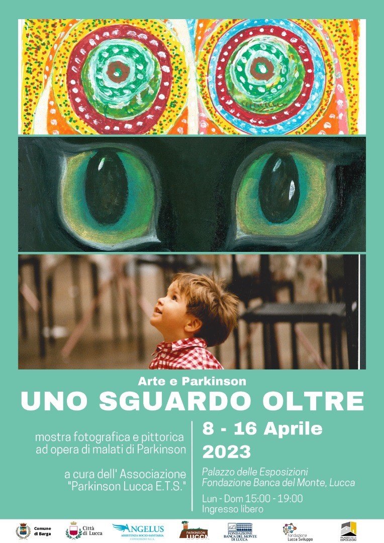 “Uno Sguardo Oltre – arte e Parkinson” una mostra di pitture e foto  Al palazzo delle Esposizioni dall’8 al 16 aprile 2023 – ingresso gratuito