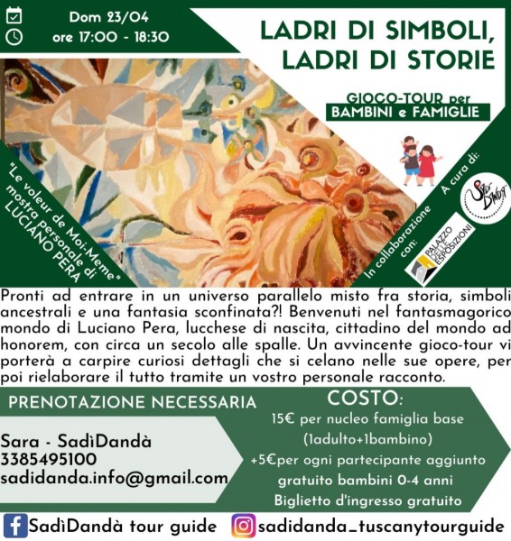 La mostra sulle opere di Luciano Pera chiude con uno speciale gioco-tour dedicato alle famiglie domenica 23 aprile