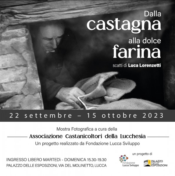 Dalle castagne alla dolce farina. Una mostra fotografica di Luca Lorenzetti racconta l’arte del produrre bene castagne e farina, nel solco della tradizione del nostro territorio