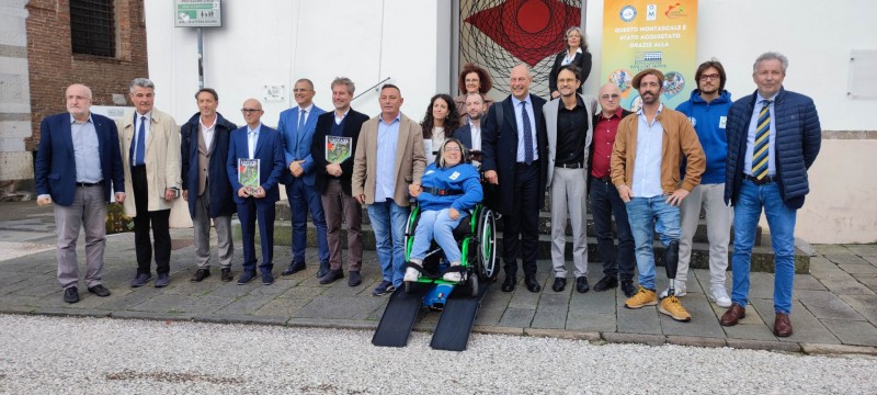 Un montascale cingolato per il pubblico di Lucca Comics & Games