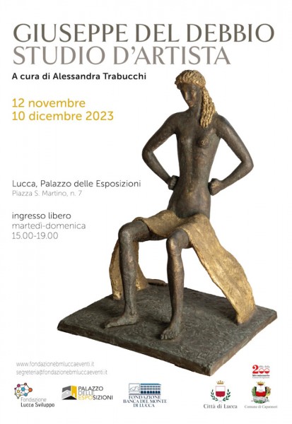 “Giuseppe Del Debbio. Studio d’artista”. Apre sabato 11 novembre 2023 al Palazzo delle Esposizioni di Lucca la retrospettiva, a cura di Alessandra Trabucchi. Un’opera sarà esposta nell'atrio del Comune di Capannori