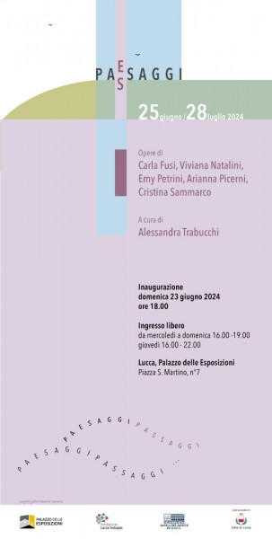 Domenica 23 giugno 2024 alle ore 18 inaugura Pa(E)(S)Saggi con le opere di 5 artiste - Ingresso Libero