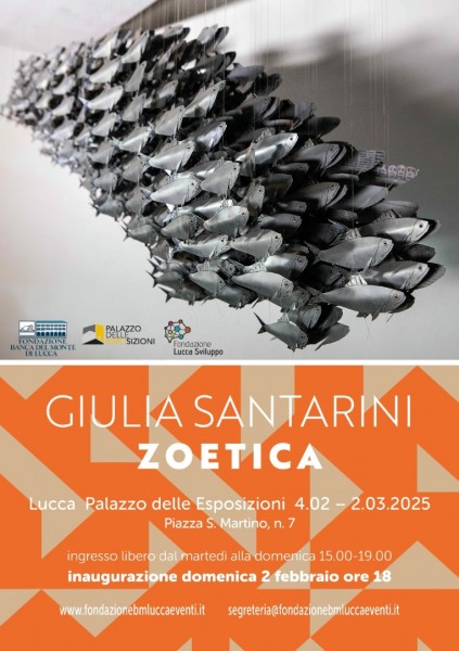 Inaugura il 2 febbraio alle ore 18  “Zoetica”: una personale della scultrice lucchese Giulia Santarini