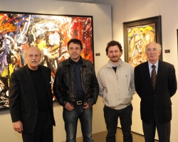 Dal palcoscenico al cavalletto, l’arte di Dario Ballantini sbarca a Lucca