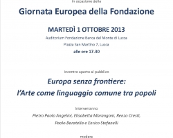 La Fondazione BML aderisce alla Giornata Europea delle Fondazioni