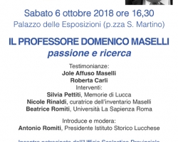 Pastore, deputato, docente universitario: due incontri per approfondire la figura di Domenico Maselli Il primo questo sabato 6 ottobre