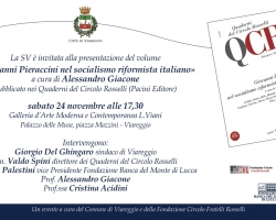 Sabato 24 novembre alle 17,30 si presenta il quaderno del Circolo Rosselli dedicato a Giovanni Pieraccini