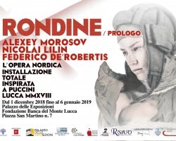 Vernissage della mostra "La Rondine" sabato 1 dicembre alle ore 18,30 al Palazzo delle esposizioni della Fondazione in piazza San 