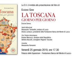 La Toscana giorno per giorno: il presidente del Consiglio regionale Eugenio Giani presenta il suo nuovo libro a Palazzo delle Esposizioni