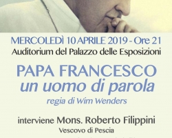 Papa Francesco e Win Wenders per una serata di cinema e spiritualità. Mercoledì 10 aprile 2019 ad ingresso gratuito 